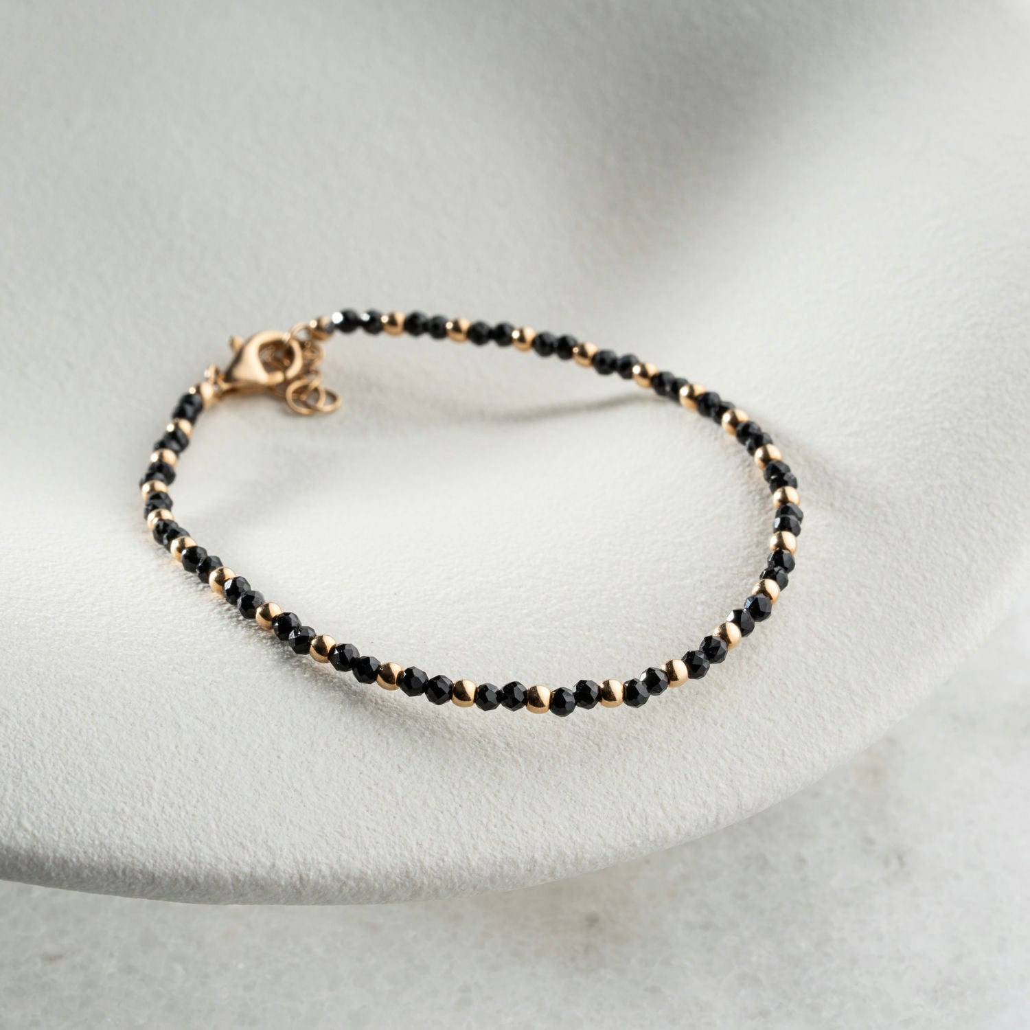 Skinny Onyx Bracelet