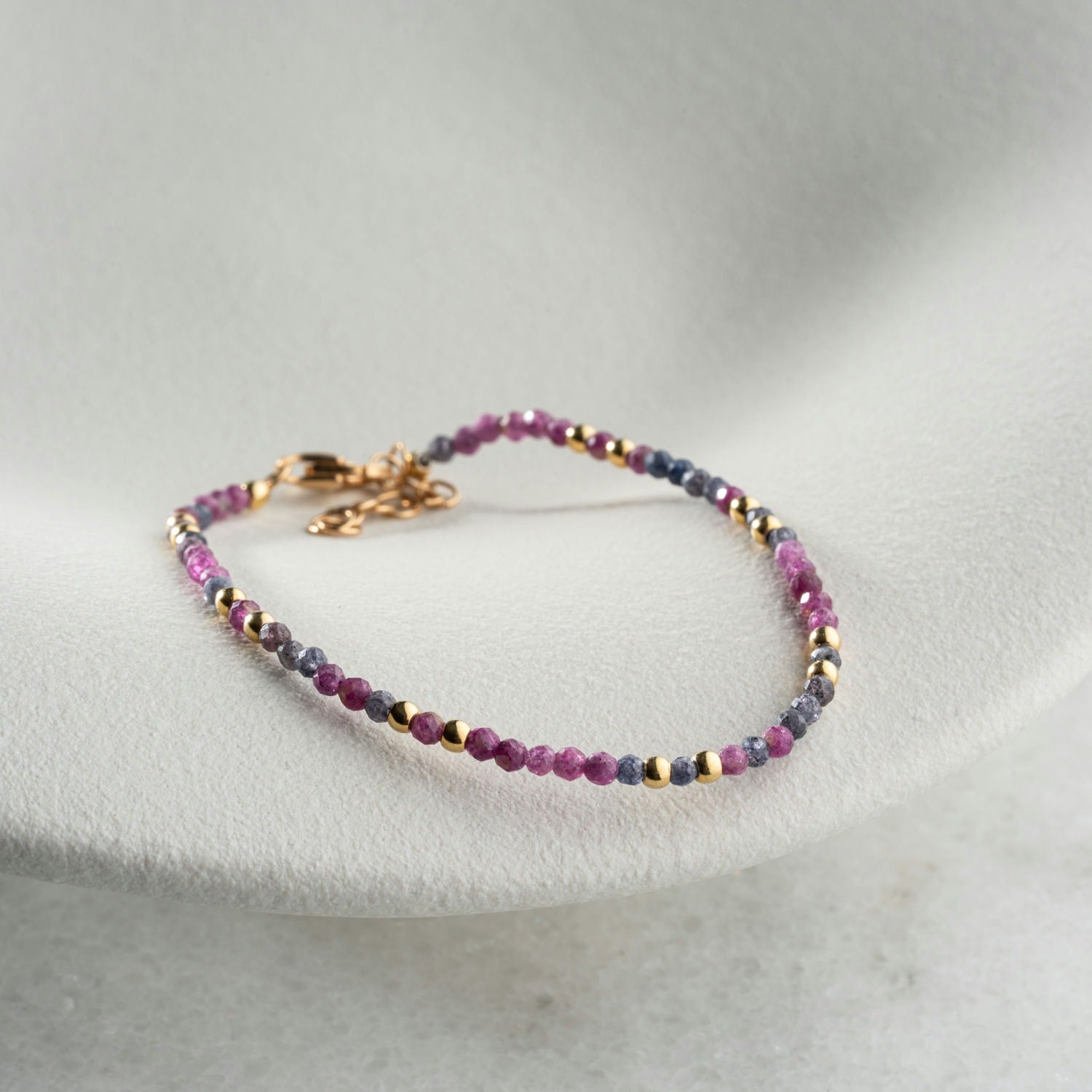 Skinny Ruby Bracelet