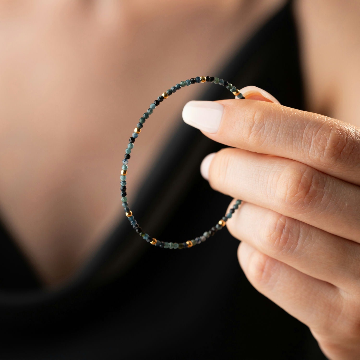 Skinny Sapphire Bracelet