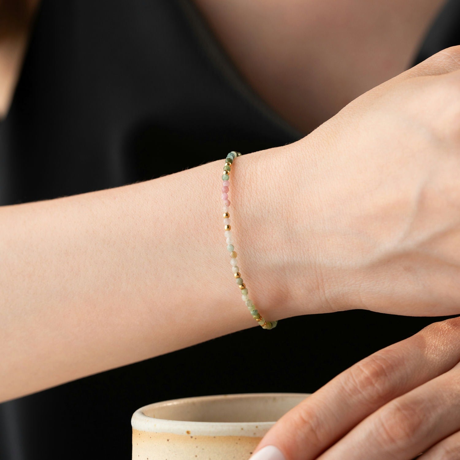 Skinny Tourmaline Bracelet