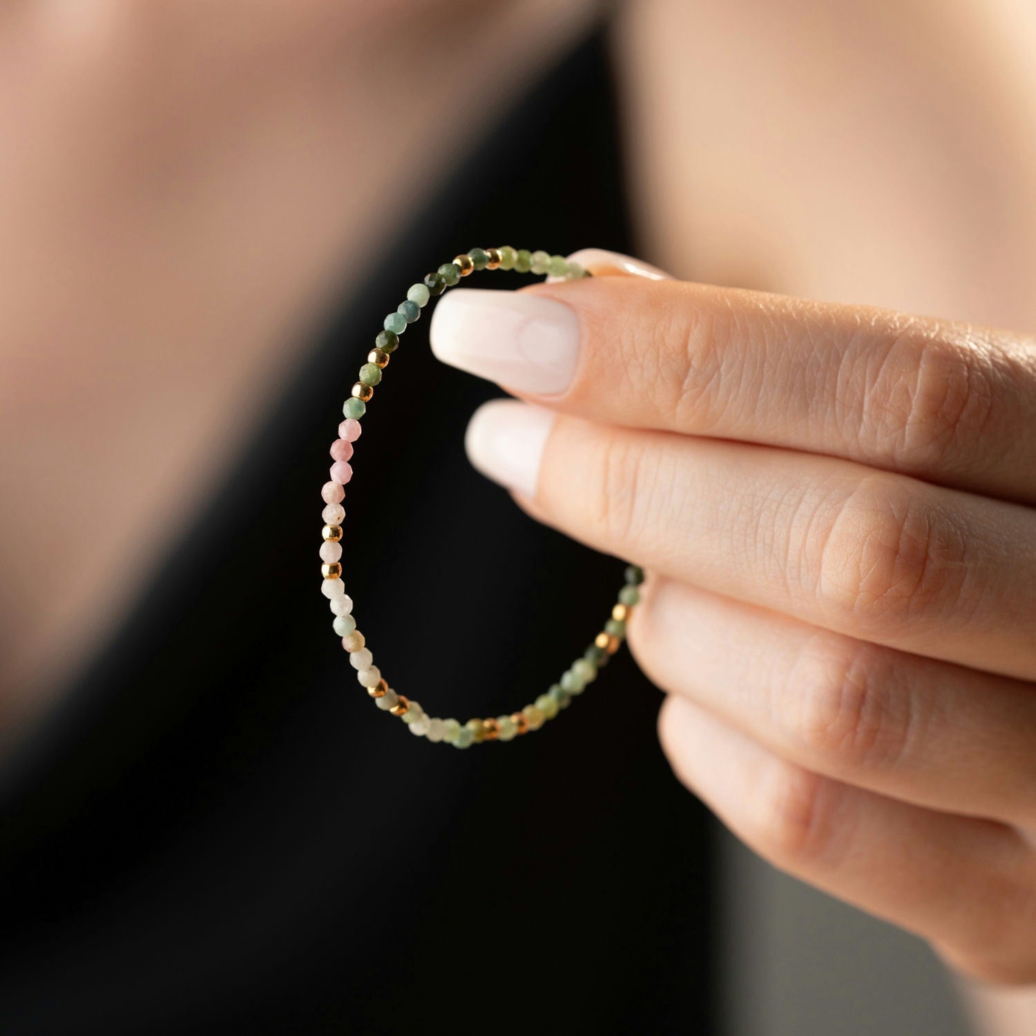 Skinny Tourmaline Bracelet