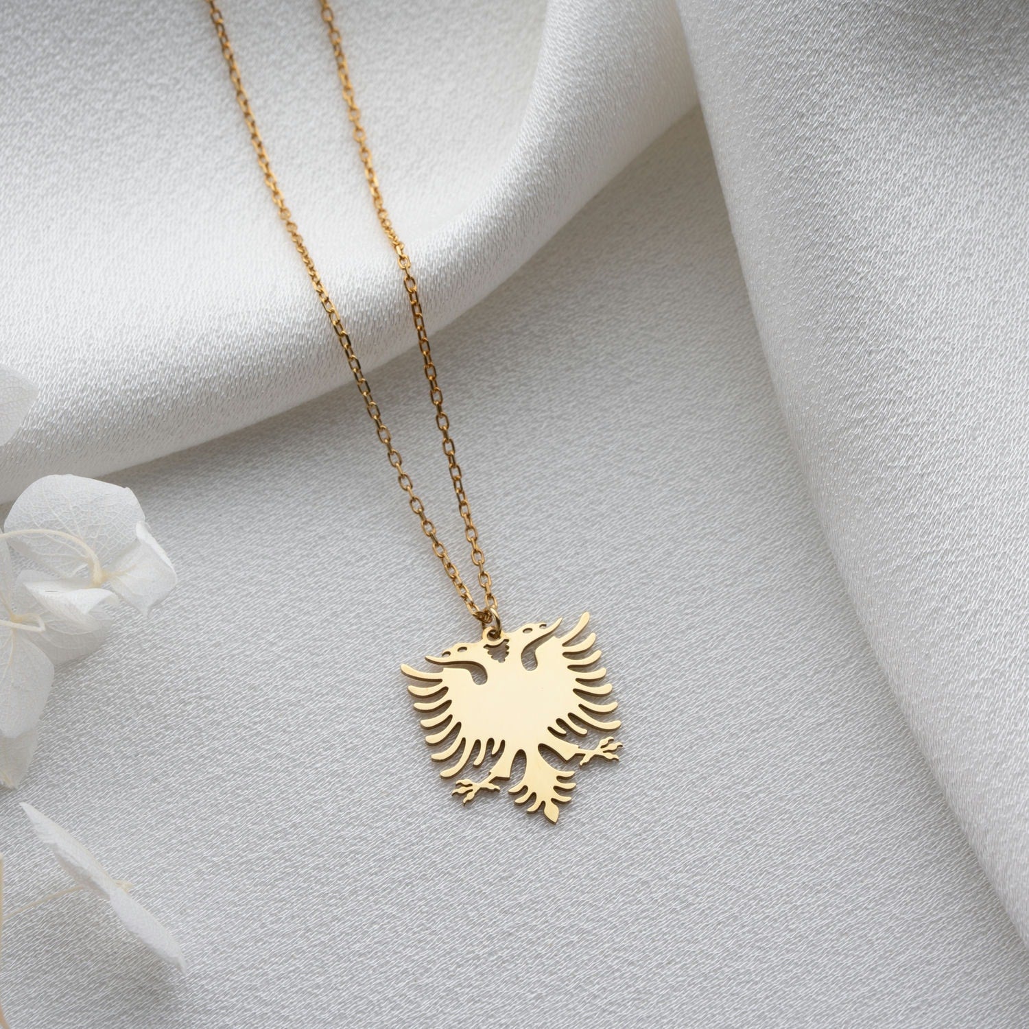 Shqiponja Albanian Eagle Necklace