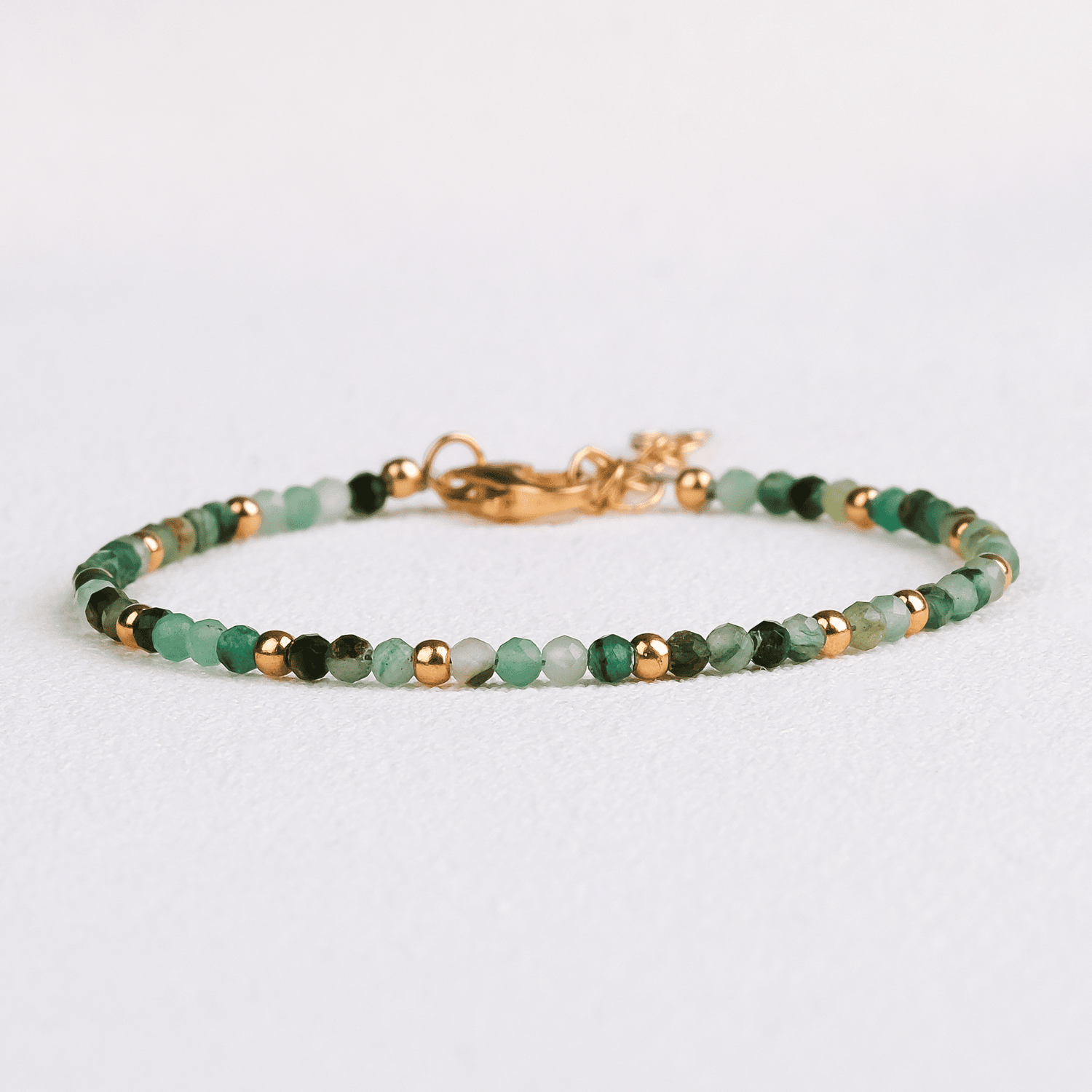 Skinny Emerald Bracelet