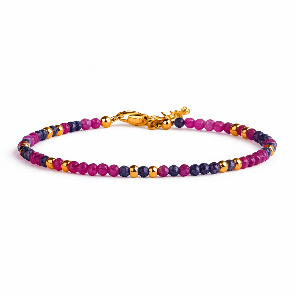 Skinny Ruby Bracelet
