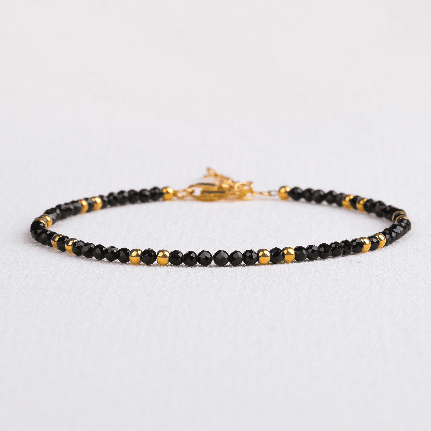 Skinny Obsidian Bracelet