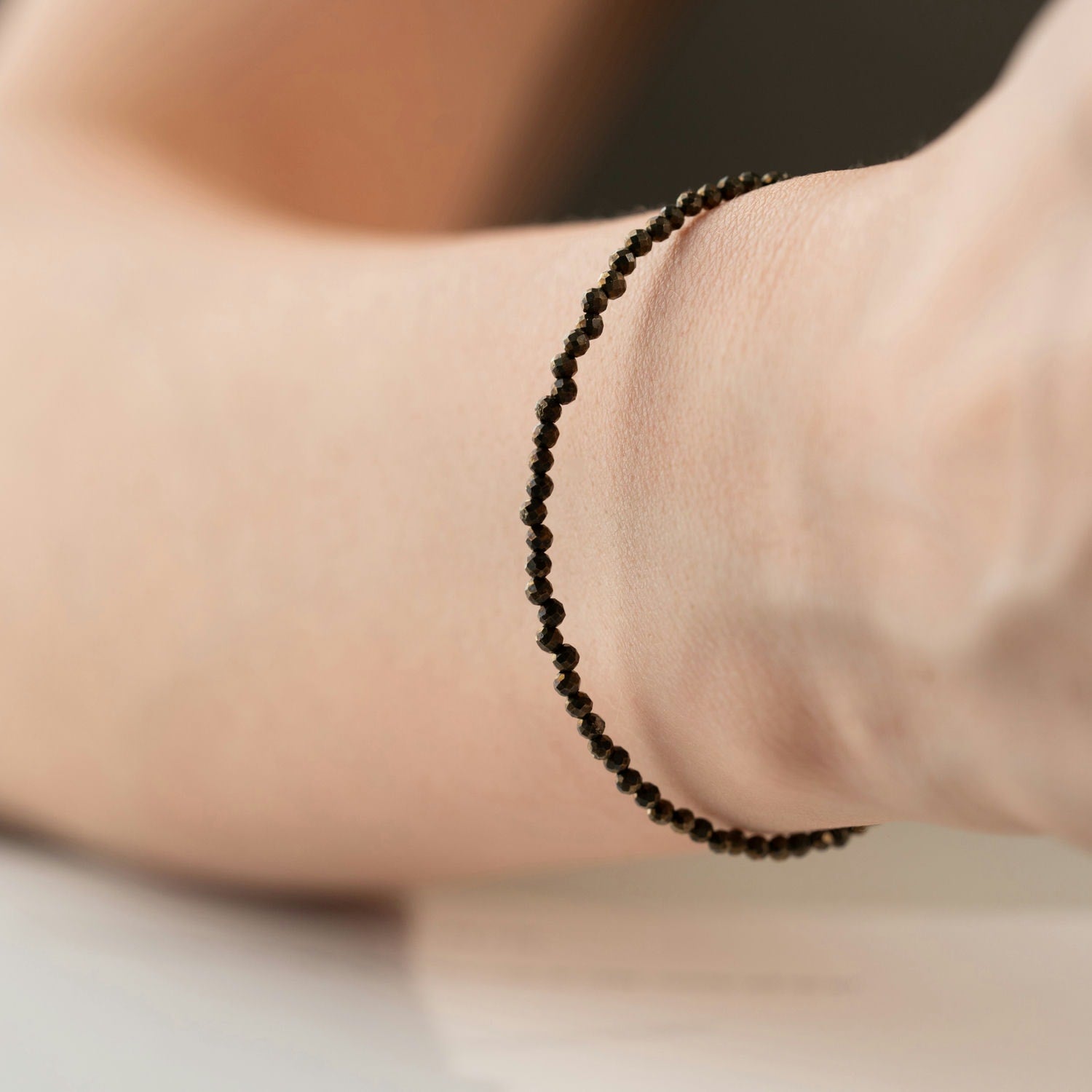 Skinny Pyrite Bracelet