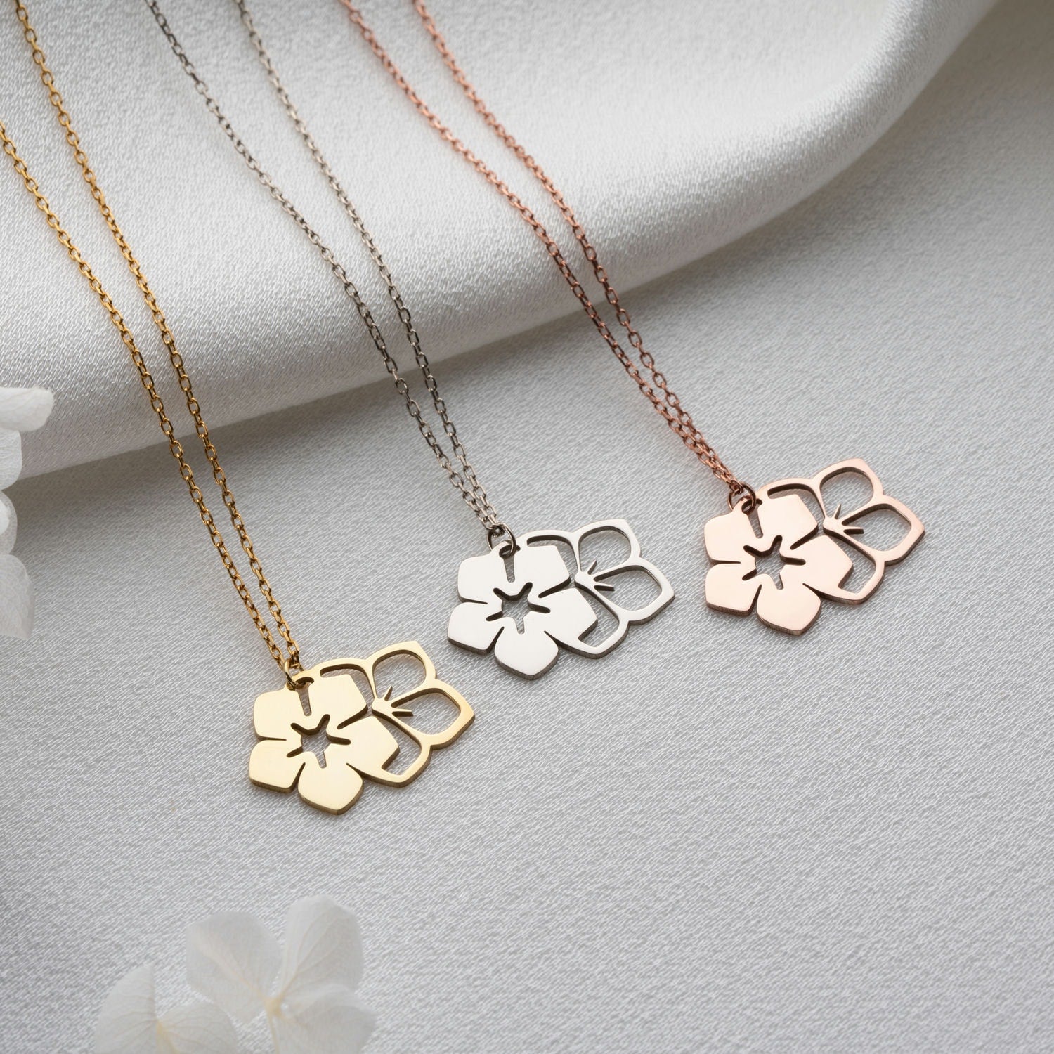 New Beginnings Sakura Blossom Necklace