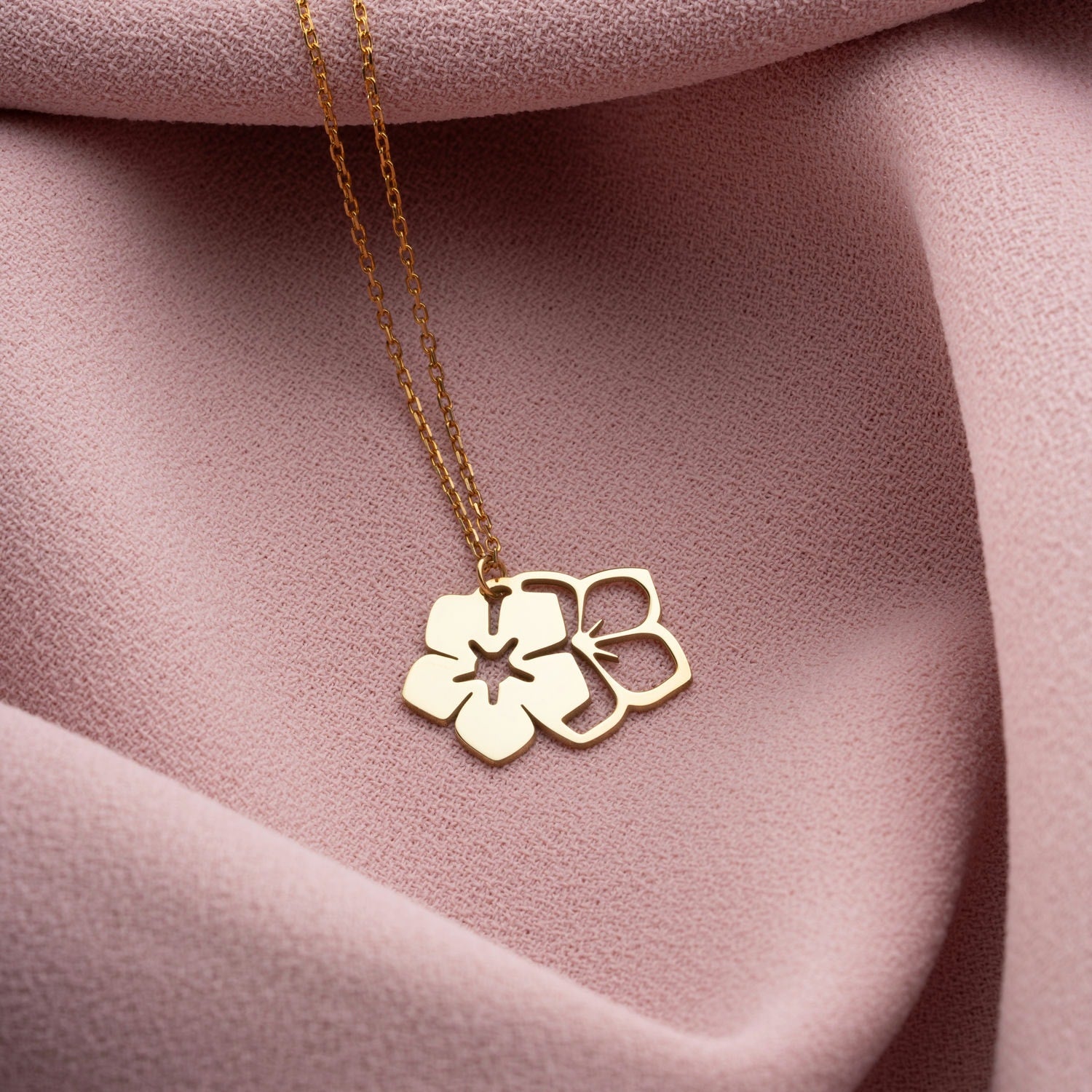 New Beginnings Sakura Blossom Necklace