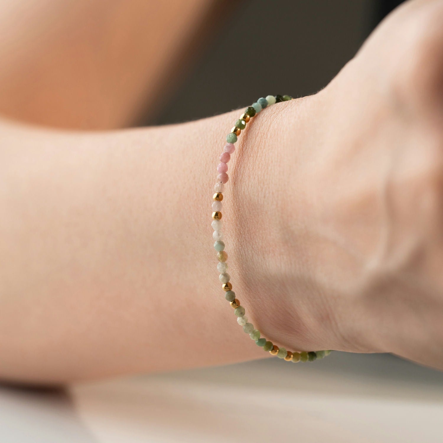 Skinny Tourmaline Bracelet