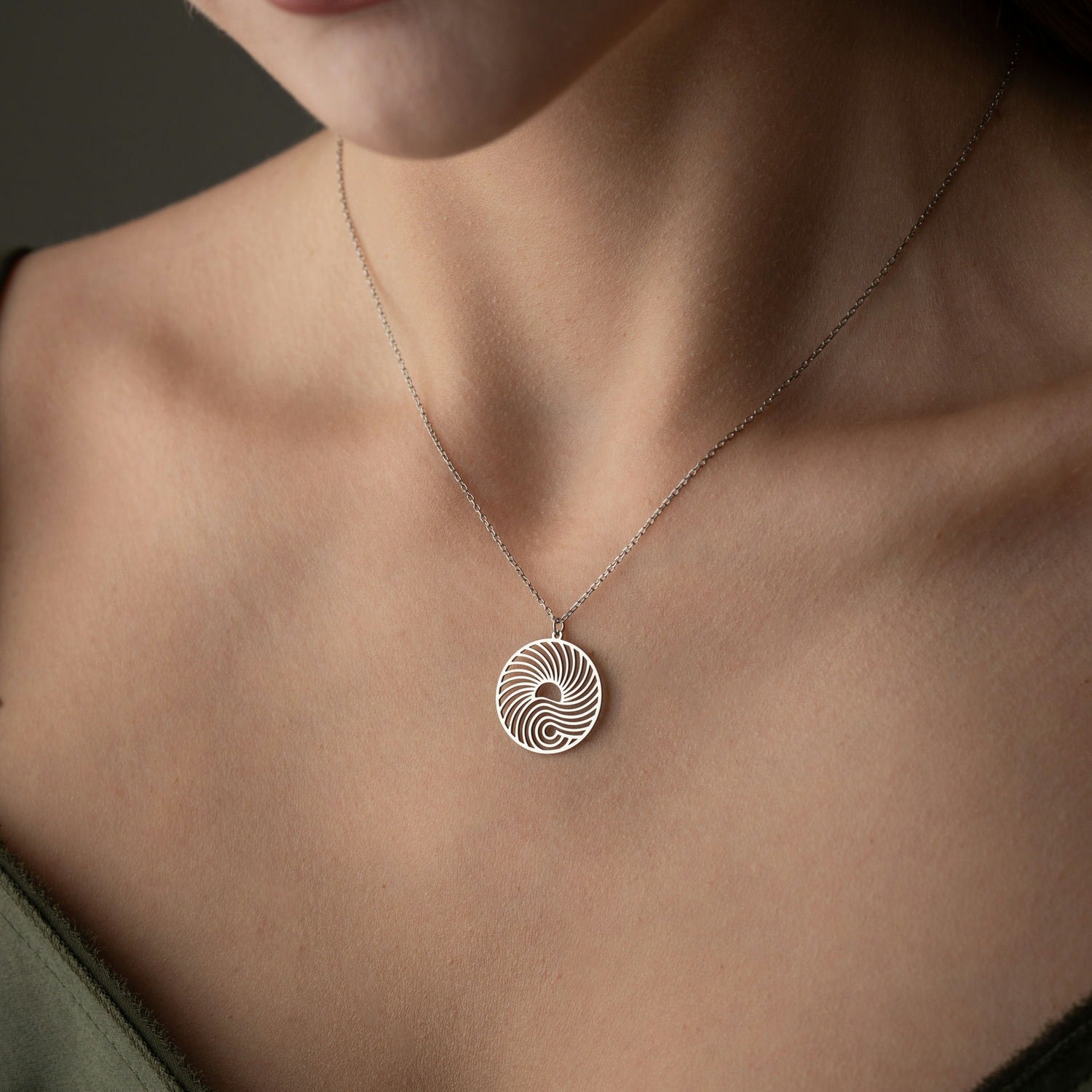 Sun & Wave Harmony Necklace