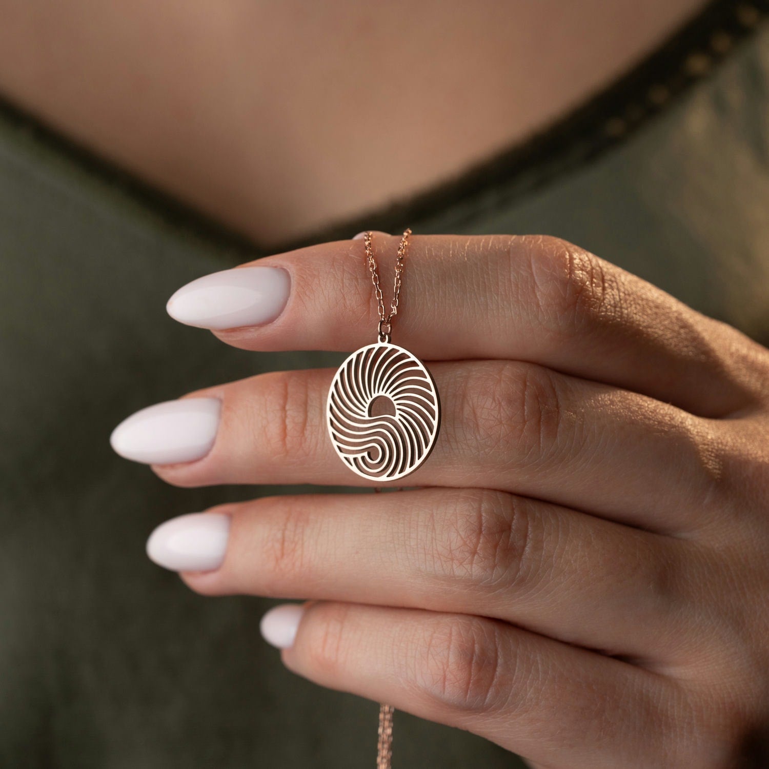 Sun & Wave Harmony Necklace