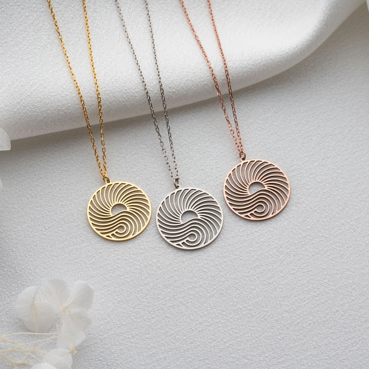 Sun & Wave Harmony Necklace