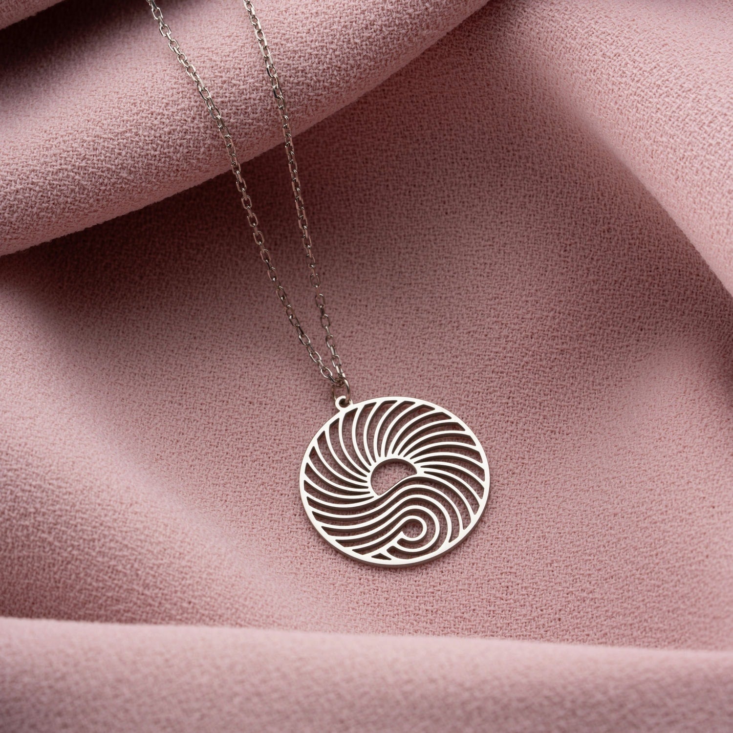 Sun & Wave Harmony Necklace
