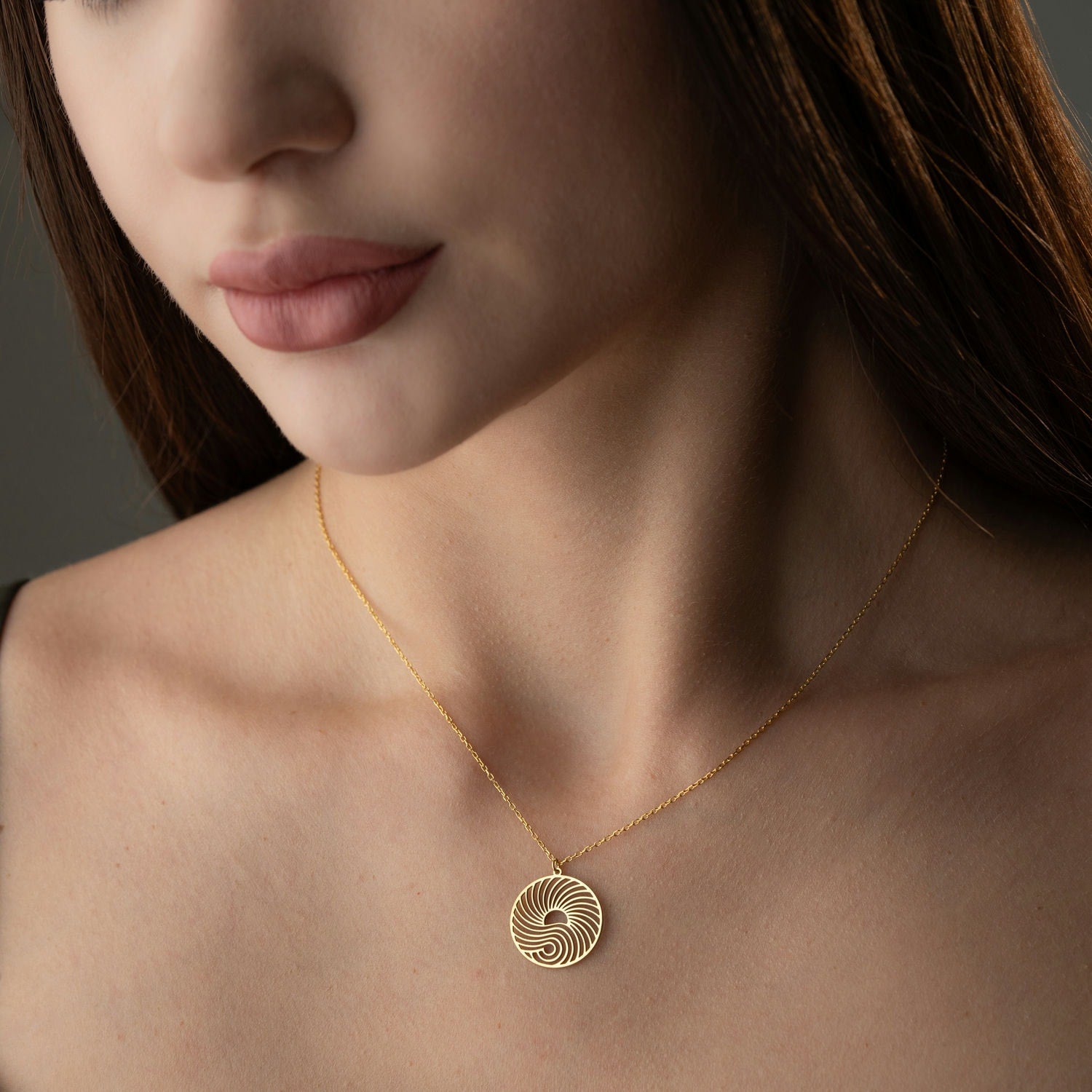 Sun & Wave Harmony Necklace