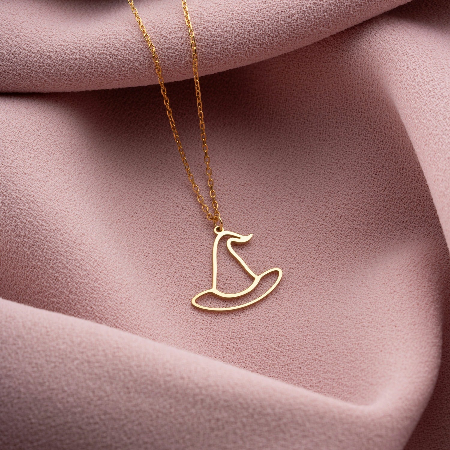 Little Book of Spells Witch Hat Necklace