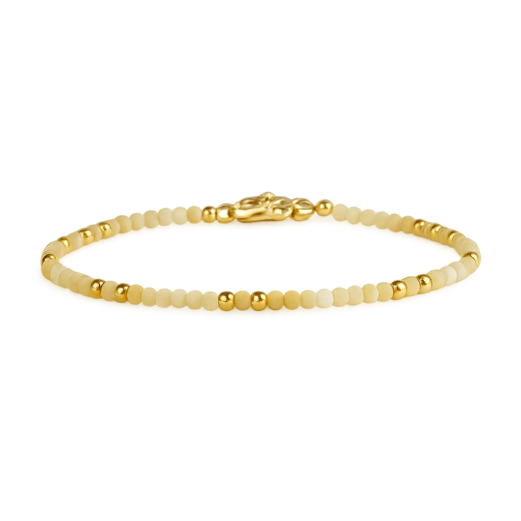 Skinny Yellow Opal Bracelet